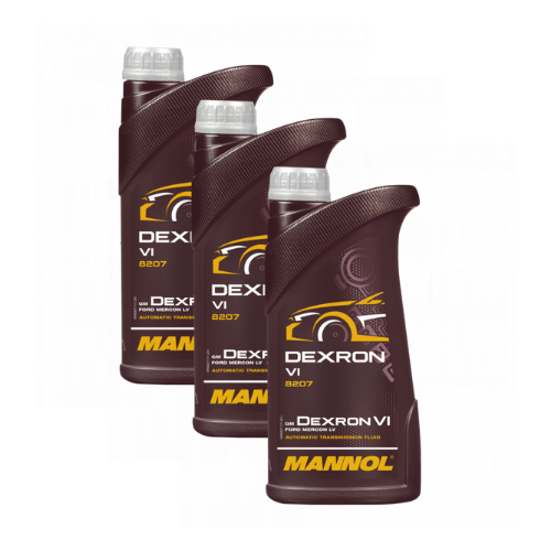 3 Liter (3x1) MANNOL Dexron VI Getriebeöl Automatikgetriebe Öl 4036021101057