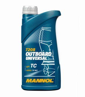 1 Liter MANNOL Outboard Universal API TC Motoröl Außenbordmotoröl