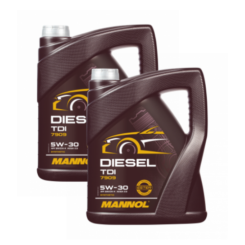 10 Liter (2x5 Liter) MANNOL Diesel TDI 5W-30 API SN CH-4 Motoröl 5W30 4036021501369
