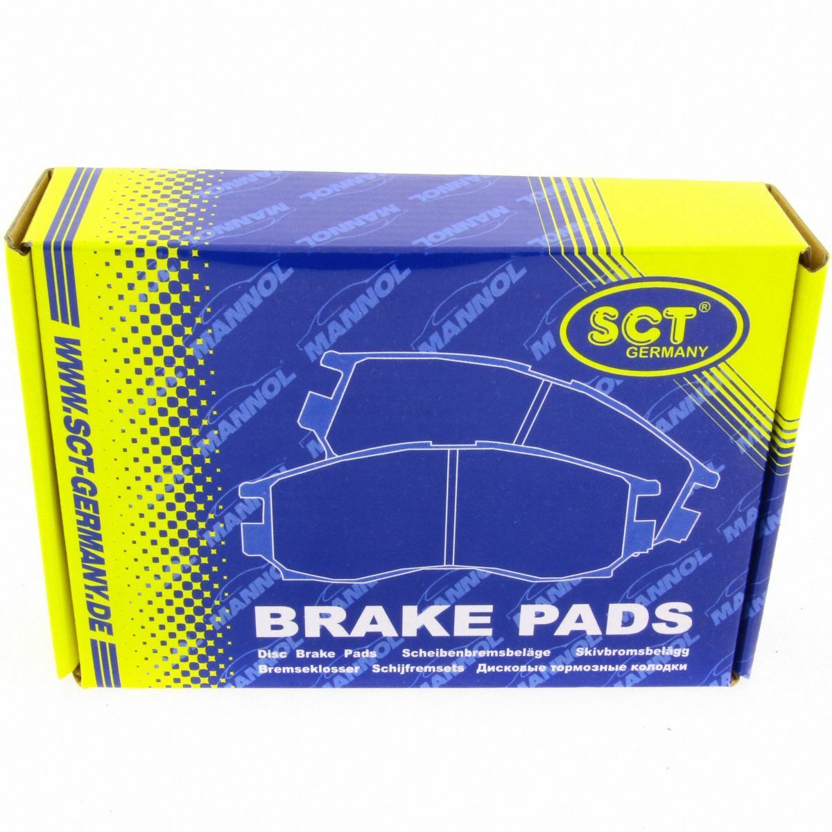 SCT Bremsbeläge SP184PR Bremsklötze Bremsbelagsatz passend für BMW Bremsen Satz hinten