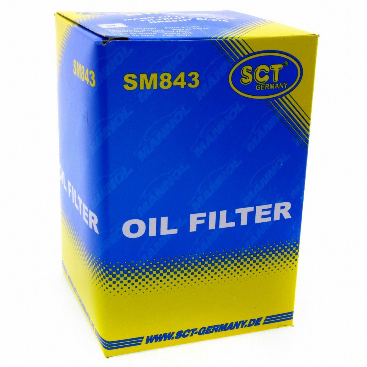 SCT Ölfilter SM843 Filter Motorfilter Servicefilter Anschraubfilter passend für Volvo