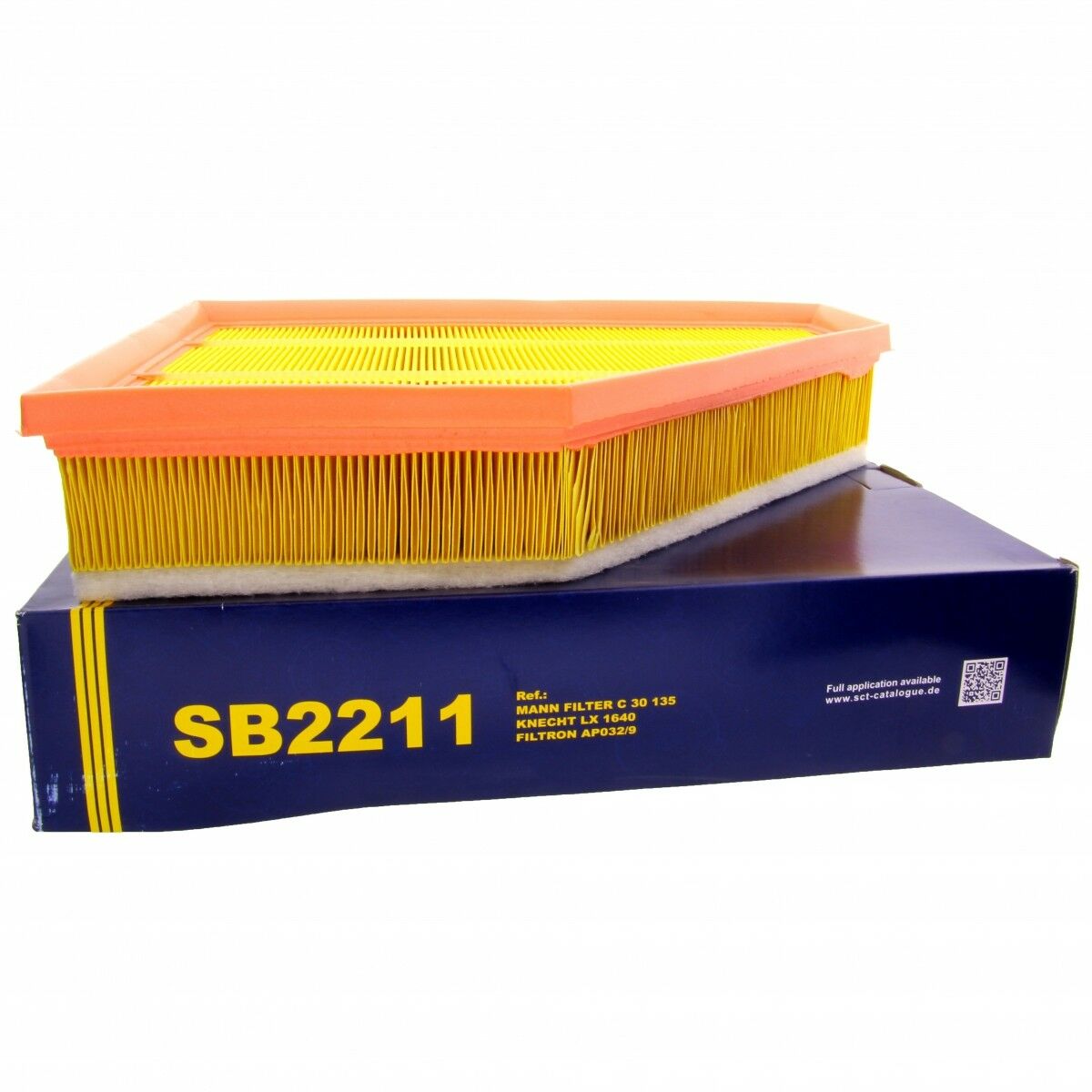 SCT Luftfilter Fahrzeugfilter SB2211 Motorfilter Servicefilter Alpina passend für BMW