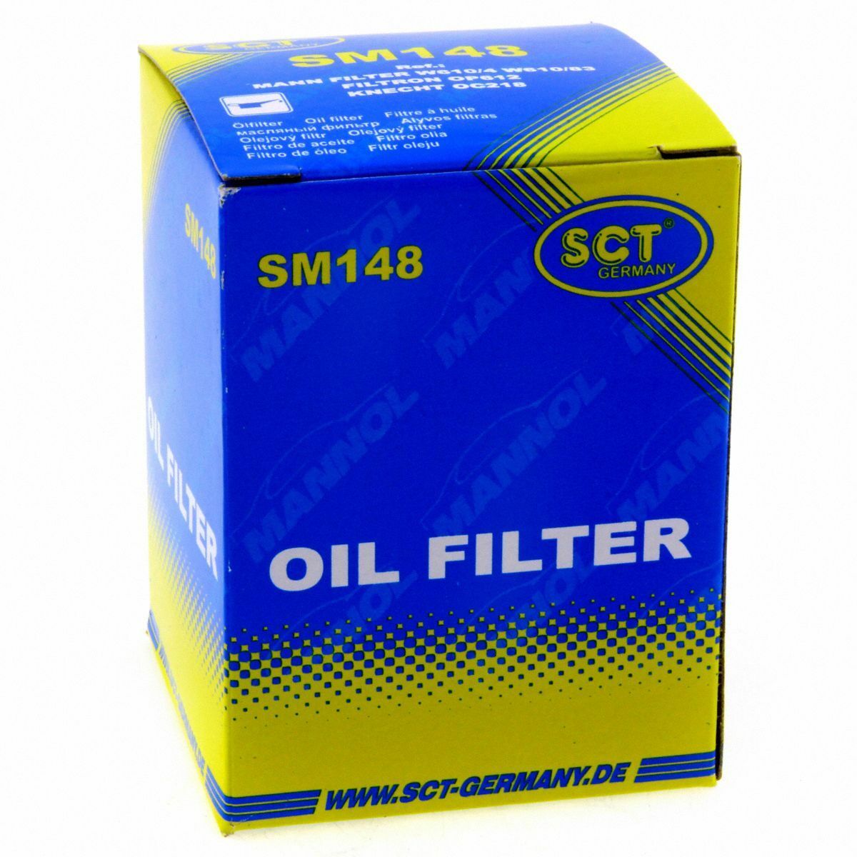 SCT Ölfilter SM148 Filter Motorfilter Servicefilter Anschraubfilter Dichtung Nissan