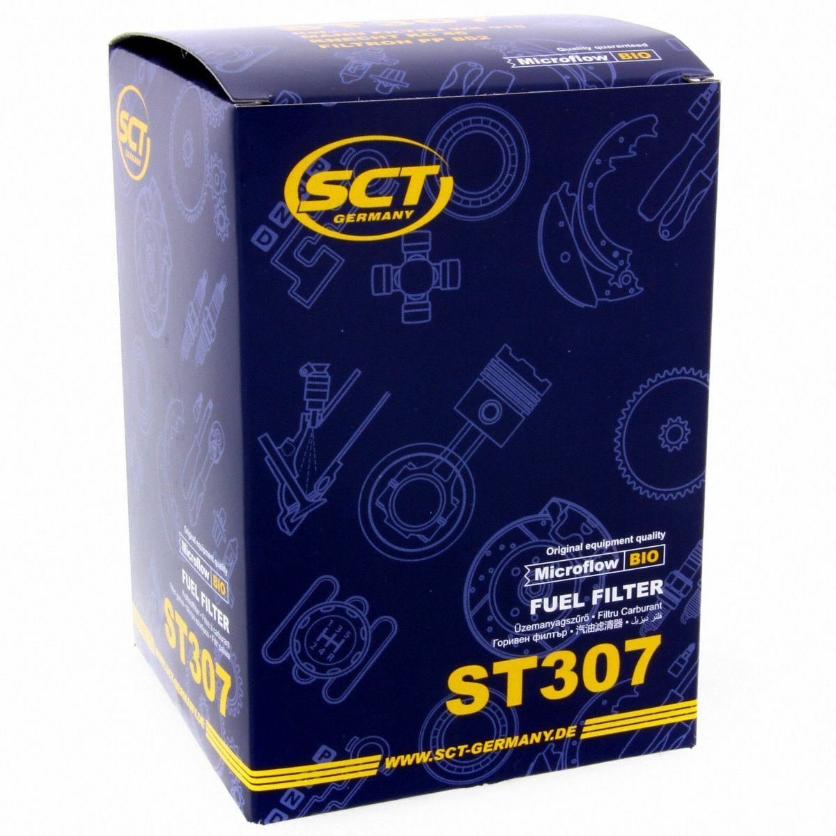 SCT Kraftstofffilter ST 307 Motorfilter Benzinfilter Hyundai Mazda