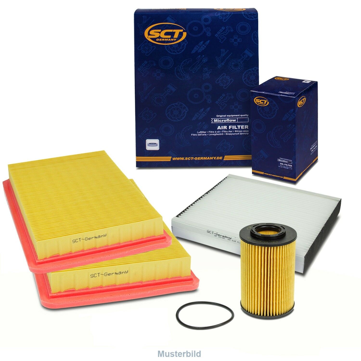 Inspektionskit für Mercedes-benz Clk C209 55 Amg A209 Dtm 550 Set1