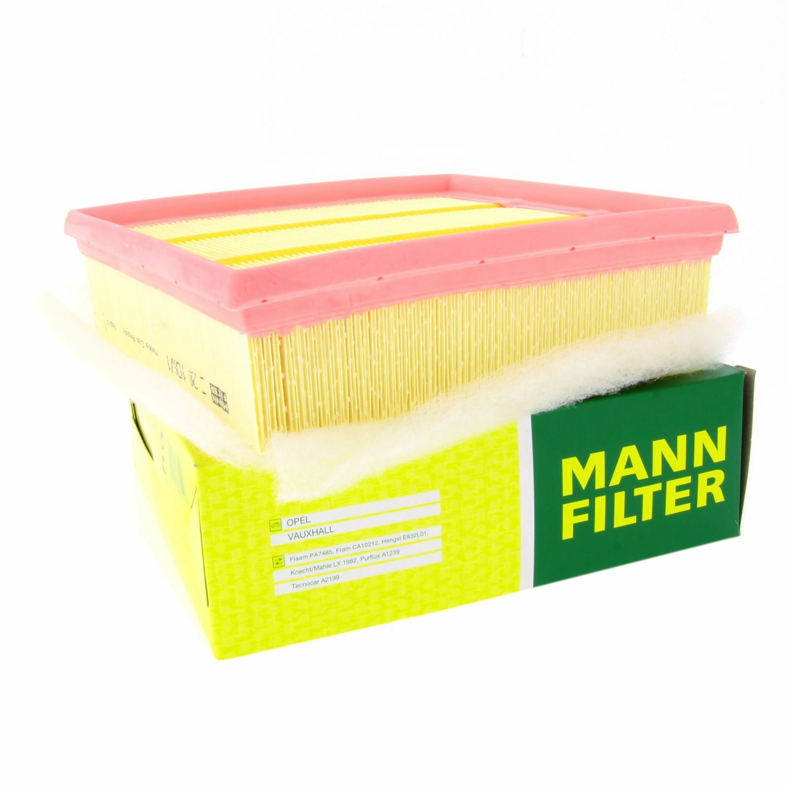 MANN Luftfilter Fahrzeugfilter C201061 Filter passend für Opel Corsa D Van