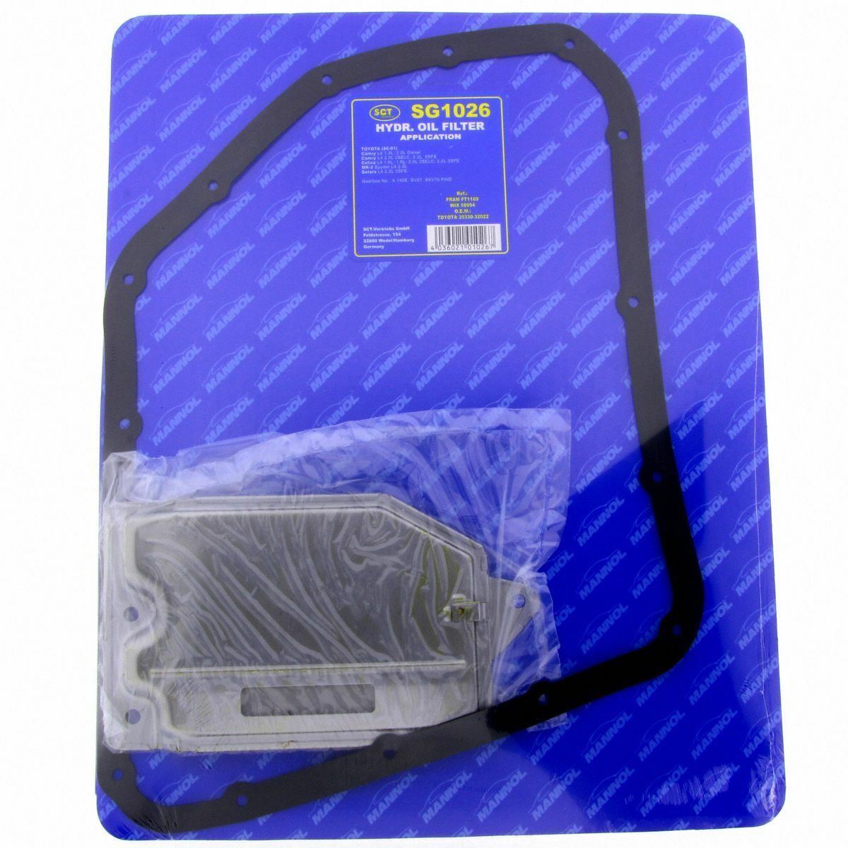 SCT Getriebeölfilter SG 1026 Automatikgetriebe ATF Ölfilter passend für Toyota