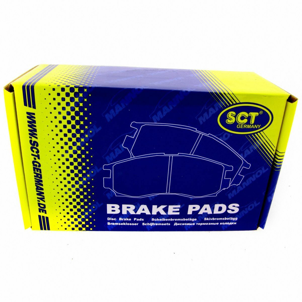 SCT Bremsbeläge SP 403 PR Bremsklötze Bremsbelagsatz vorne Mercedes