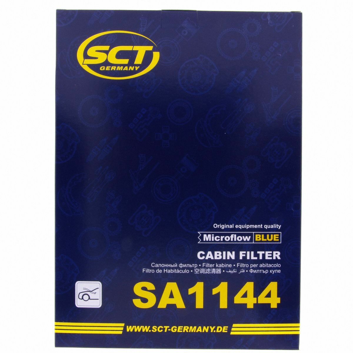 SCT Innenraumfilter Luftfilter SA 1144 Pollenfilter Audi Skoda VW 
