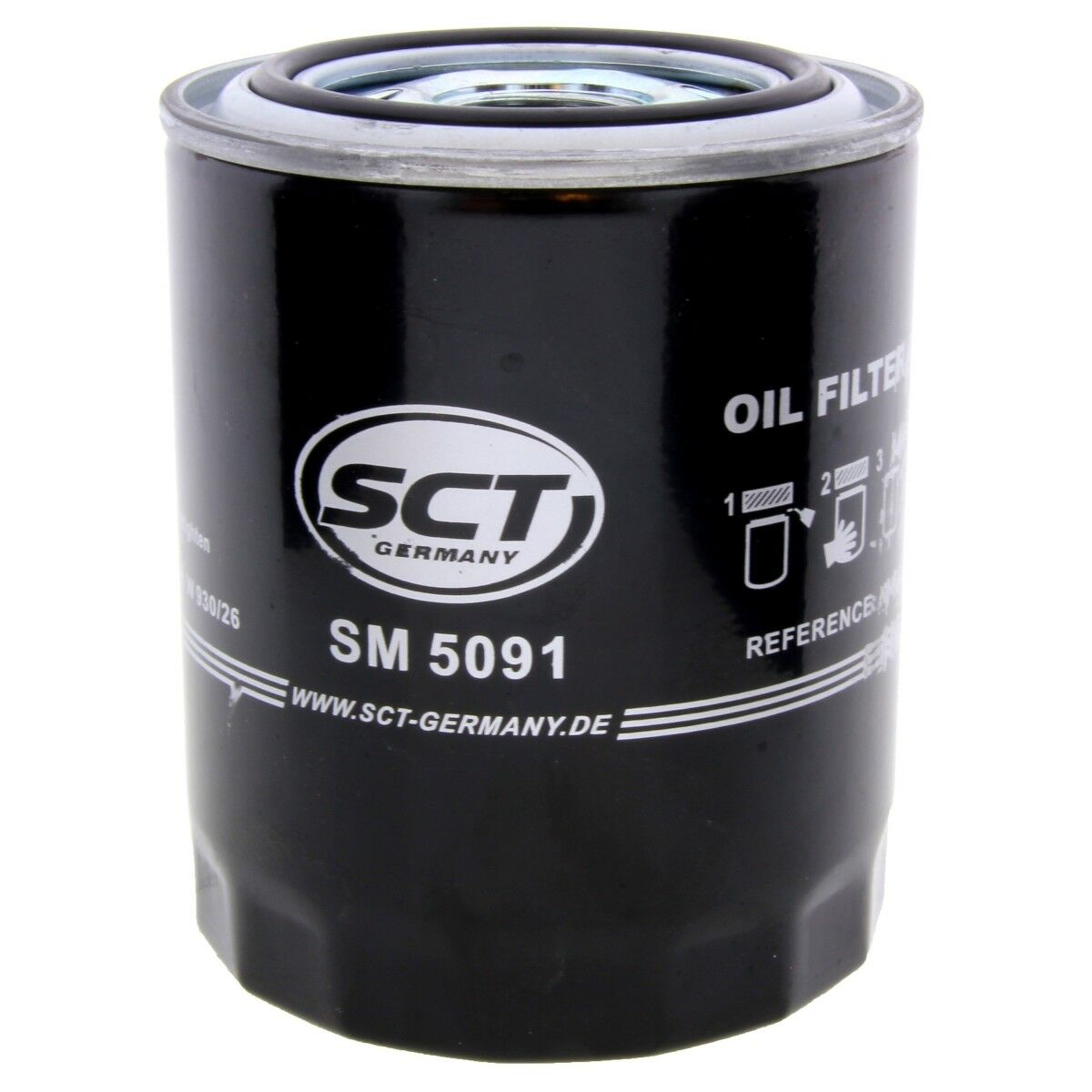 SCT Ölfilter Fahrzeugfilter SM5091 Filter Motorfilter Servicefilter passend für Hyundai Kia