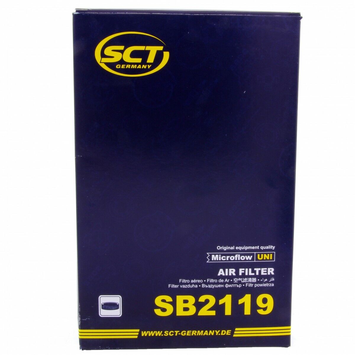 SCT Luftfilter Fahrzeugfilter SB2119 Motorfilter Servicefilter Fiat Stilo