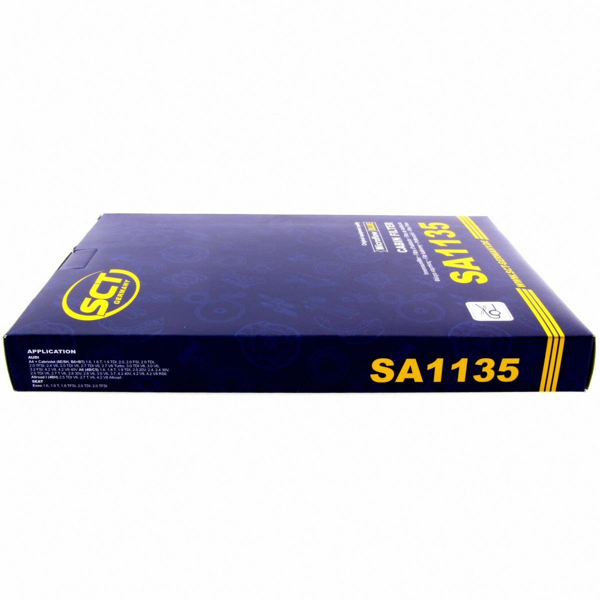 SCT Innenraumfilter Luftfilter SA 1135 Pollenfilter Luft Filter Audi	A4 A6