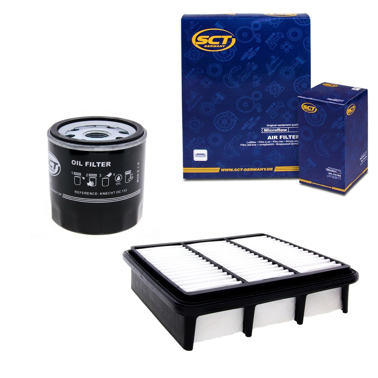 Inspektionskit passend für Kia Ceed SW ED Schrägheck PRO Hyundai i30 CW FD Elantra JD
