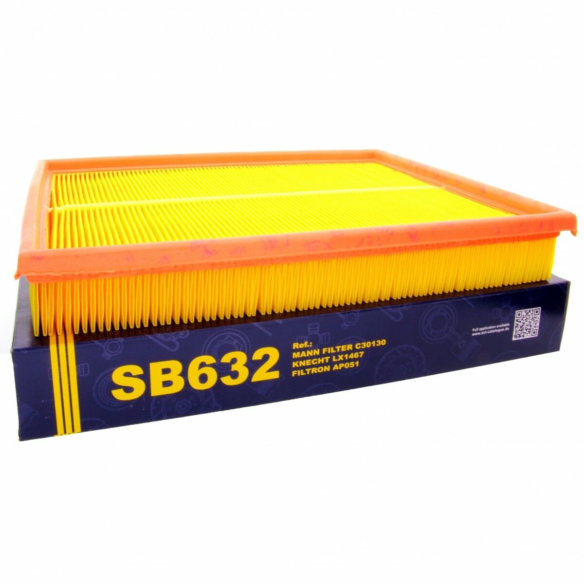SCT Luftfilter Fahrzeugfilter SB632 Motorfilter