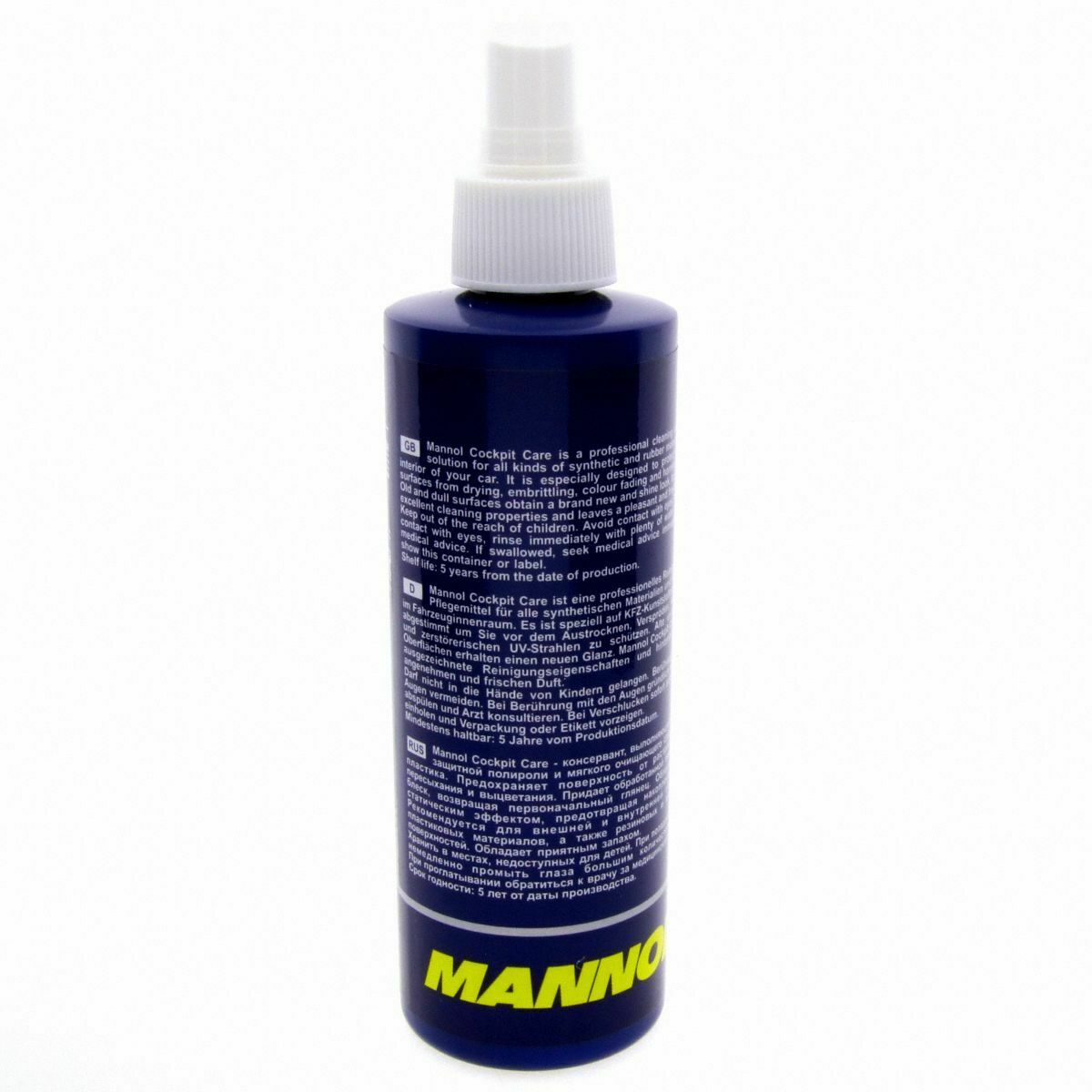 250ml MANNOL 6145 Cockpit Care "Apple fresh" Cockpitpflege incl. Auftrageschwam