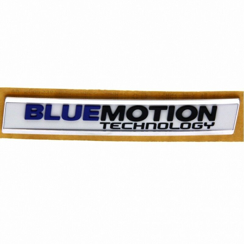 Original VW Emblem BLUEMOTION Technology 5G0853675AP 107mm Volkswagen Schriftzug