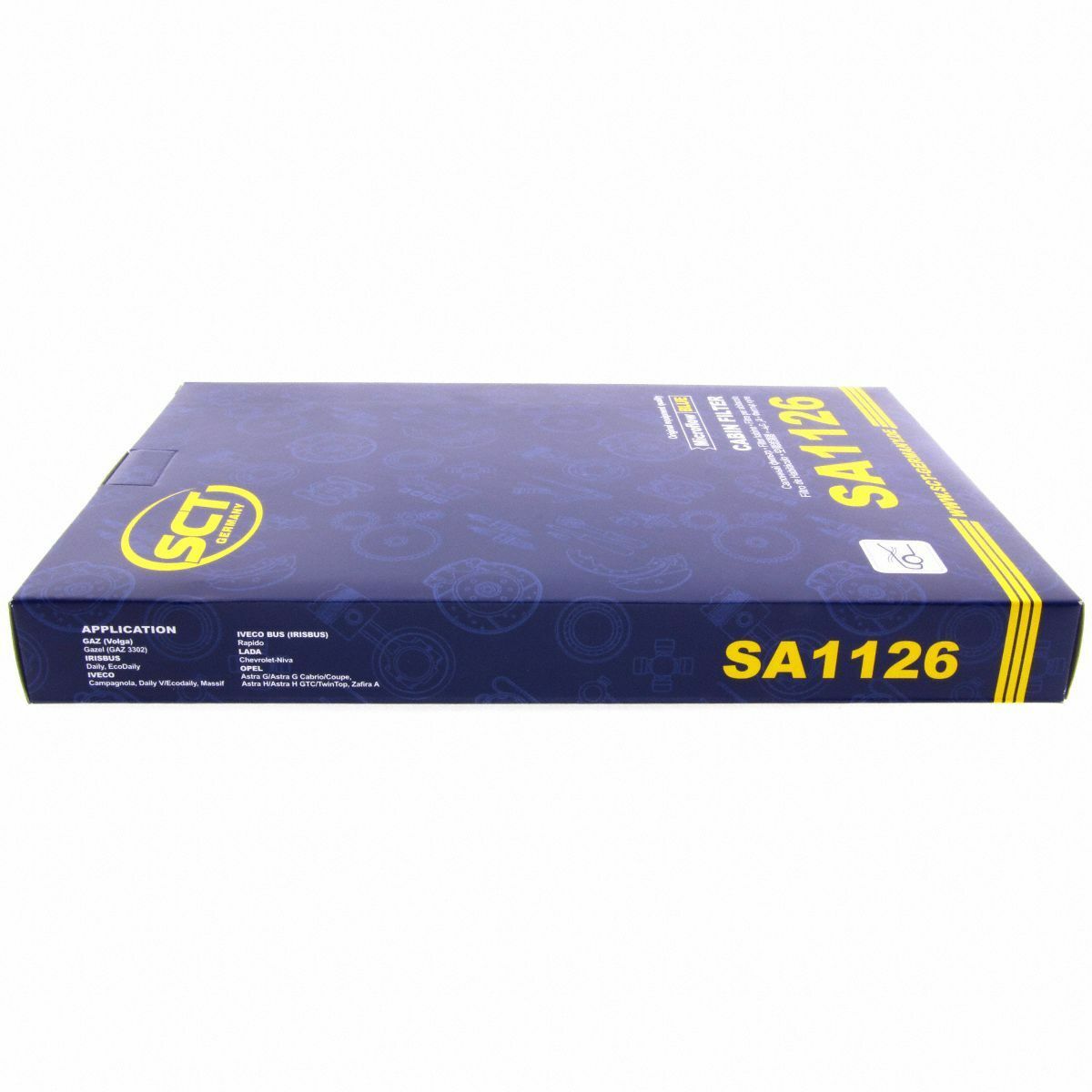 SCT Innenraumfilter Luftfilter SA 1126 Pollenfilter Luft Filter Iveco passend für Opel