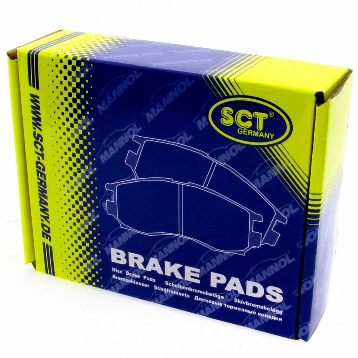 SCT Bremsbeläge SP200PR Bremsklötze Bremsbelagsatz passend für Mercedes Bremsen hinten