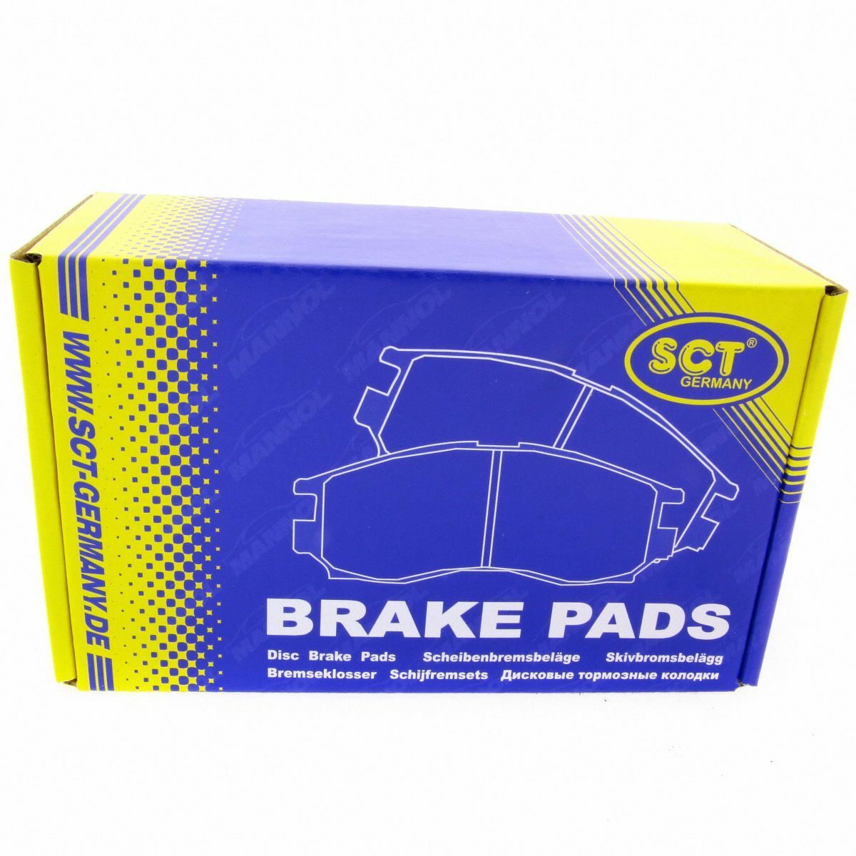SCT Bremsbeläge SP 637 Bremsklötze Bremsbelagsatz Wechselsatz hinten BMW