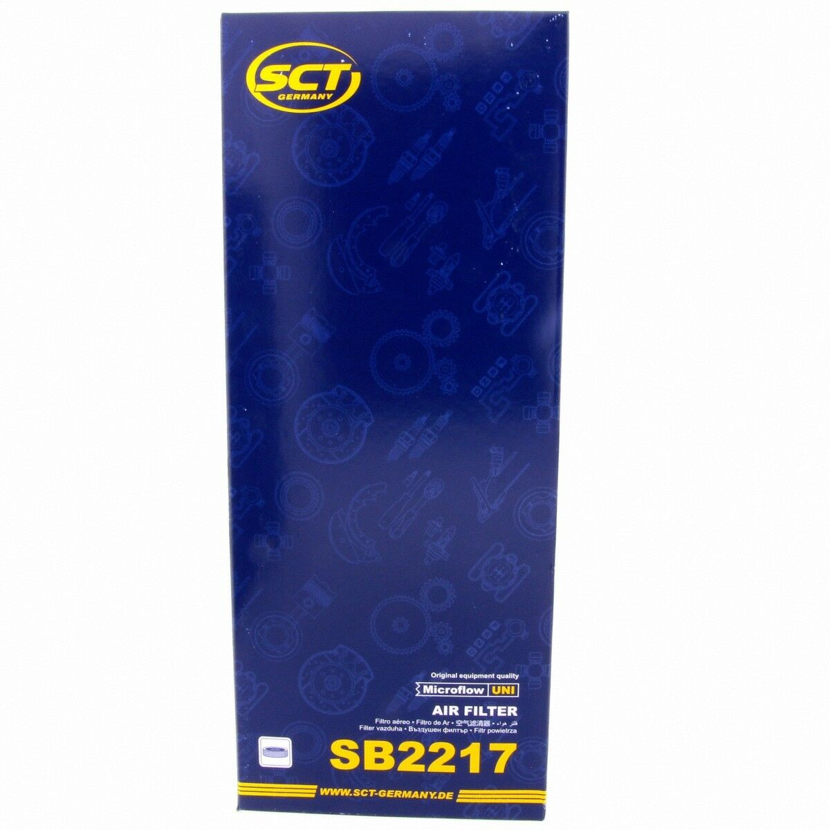 Luftfilter Fahrzeugfilter SB2217 Motorluftfilter Luft Filter passend für VW Seat Audi SCT
