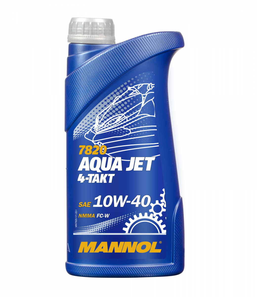 3 Liter (3x1) MANNOL 7820 Aqua Jet 4-Takt 10W-40 API SL Motoröl 10W40