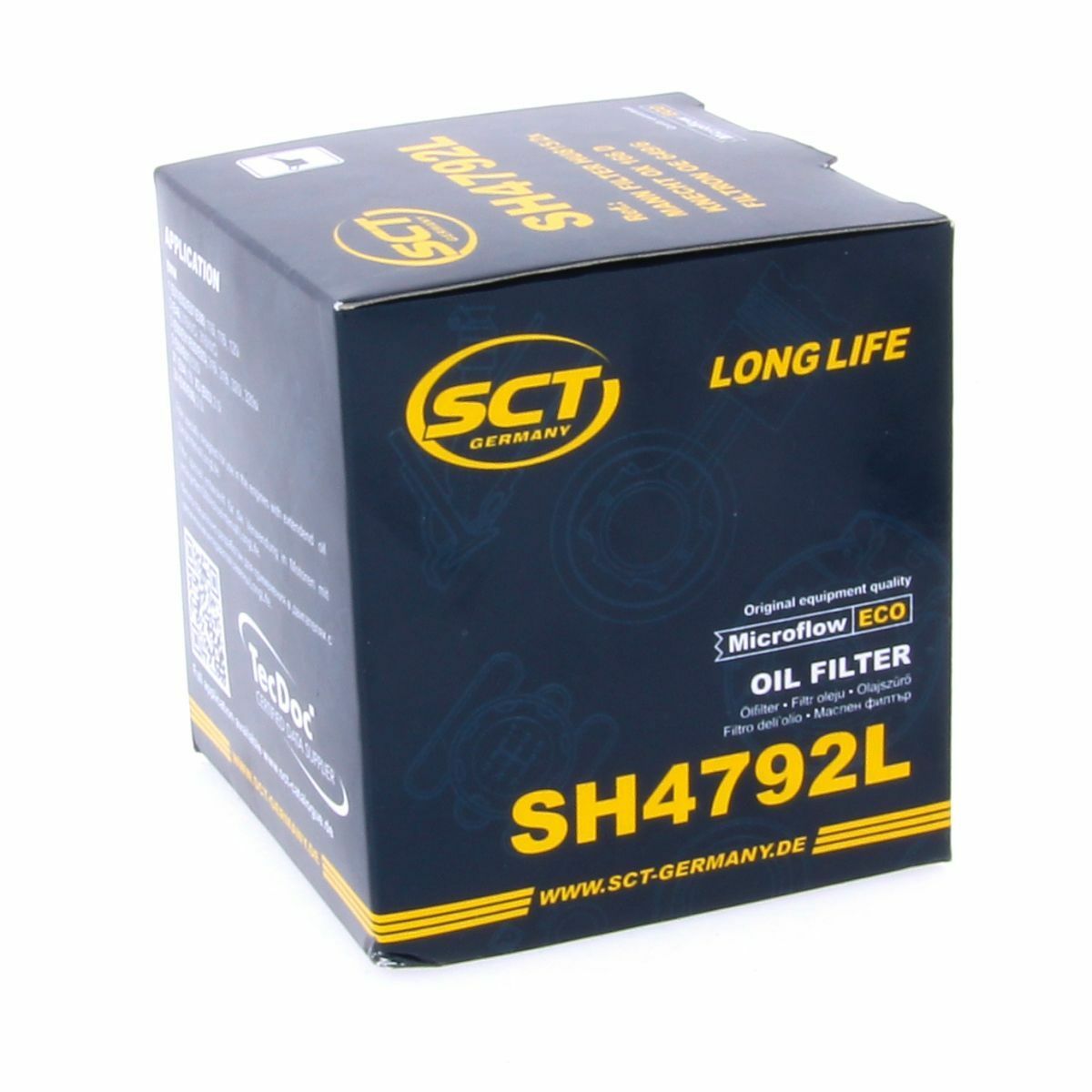 SCT Ölfilter SH4792L Filter Motorfilter Servicefilter Patronenfilter passend für BMW 1er 3er 5er X3