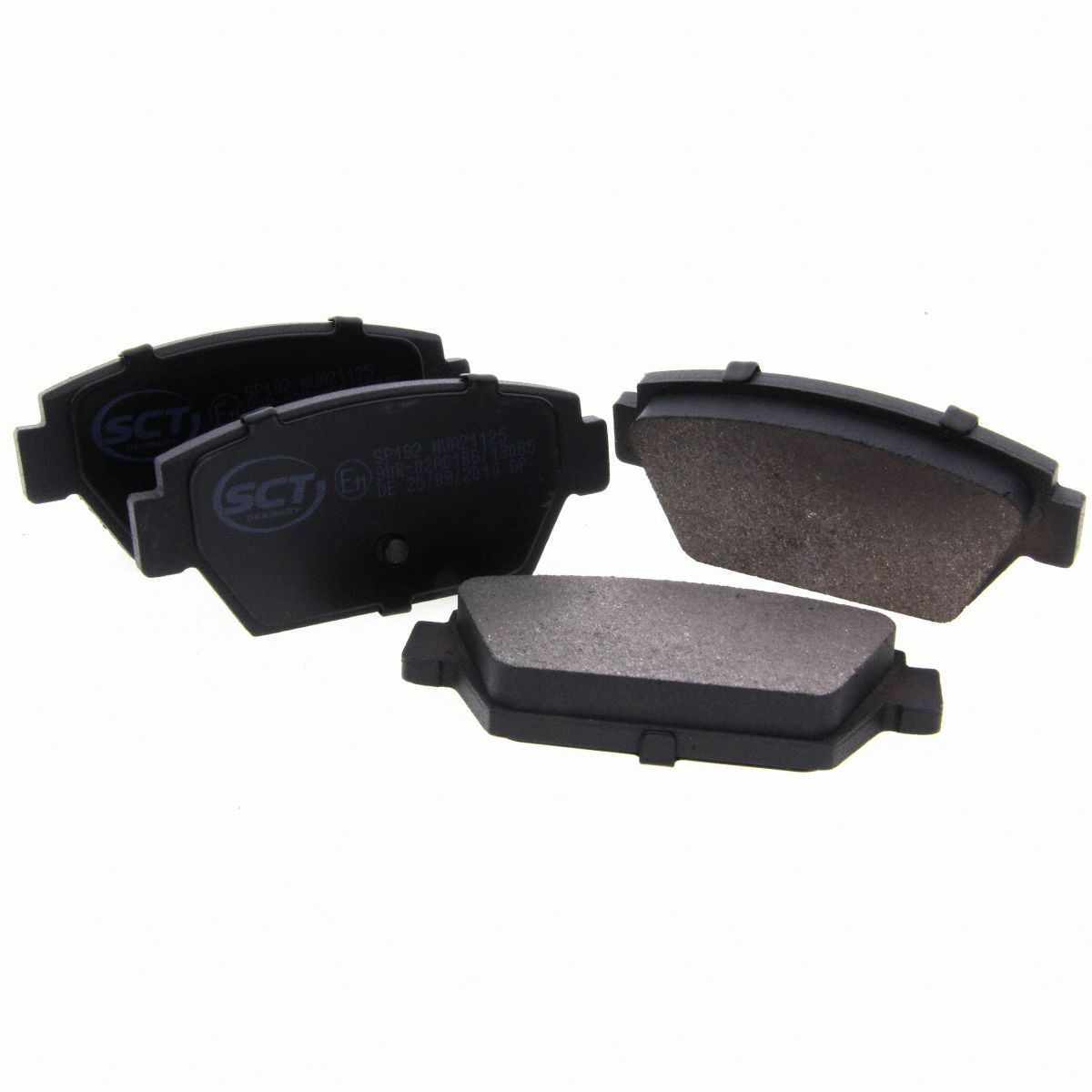 *** SCT Bremsbeläge SP 192 PR Bremsklötze Bremsbelagsatz hinten passend für Mitsubishi
