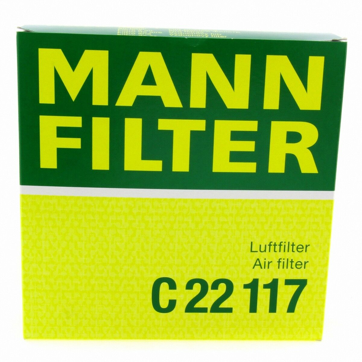 MANN Luftfilter C22117 Filter passend für Audi Jaguar Lada Porsche Seat Trabant Volvo VW