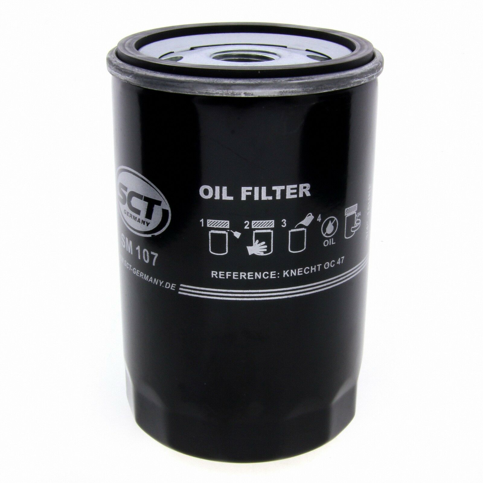 SCT Ölfilter SM107 Filter Motorfilter Servicefilter Anschraubfilter passend für Audi