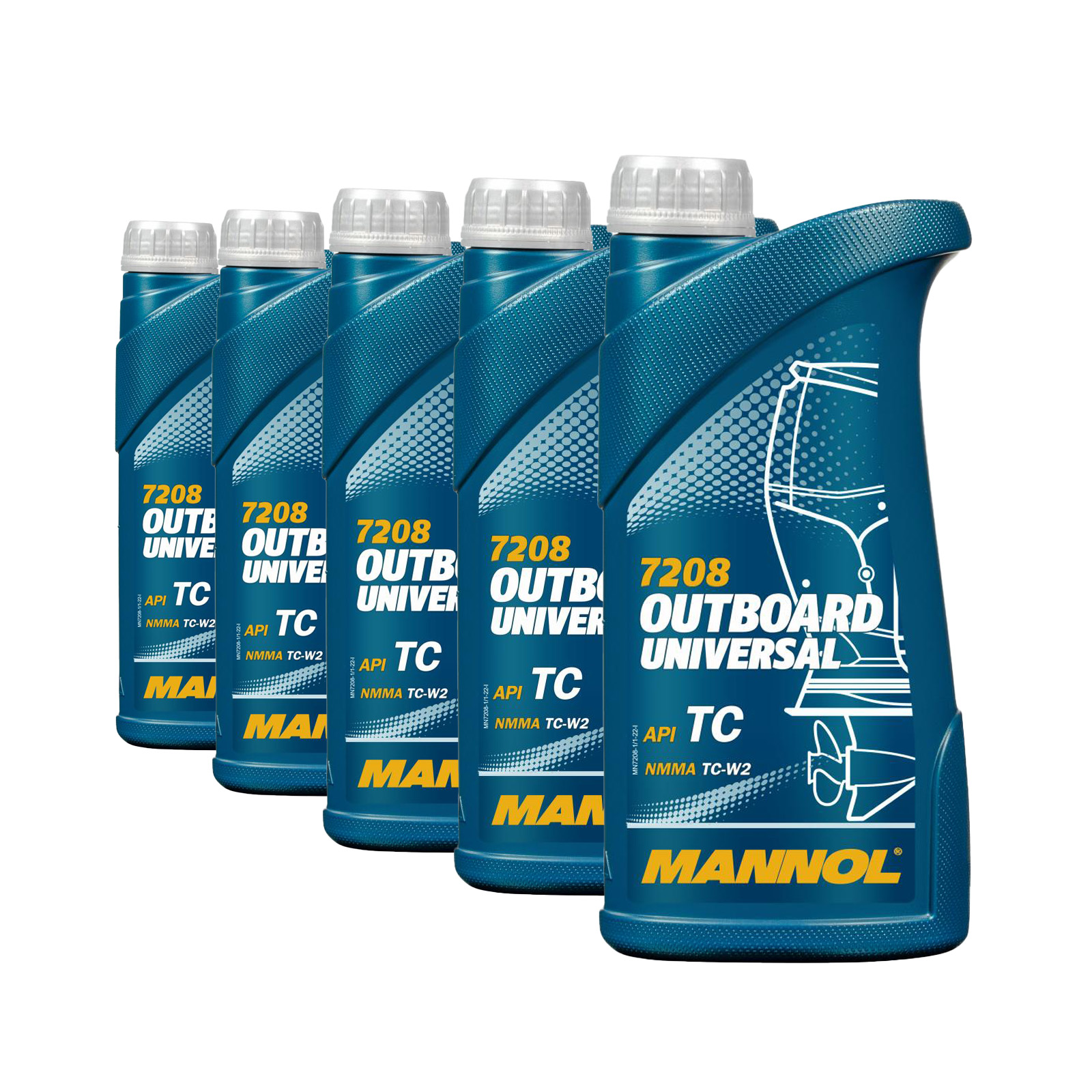 5 Liter (5x1) MANNOL Outboard Universal API TC Motoröl Außenbordmotoröl 5 Liter (5x1) MANNOL Outboard Universal API TC Motoröl Außenbordmotoröl