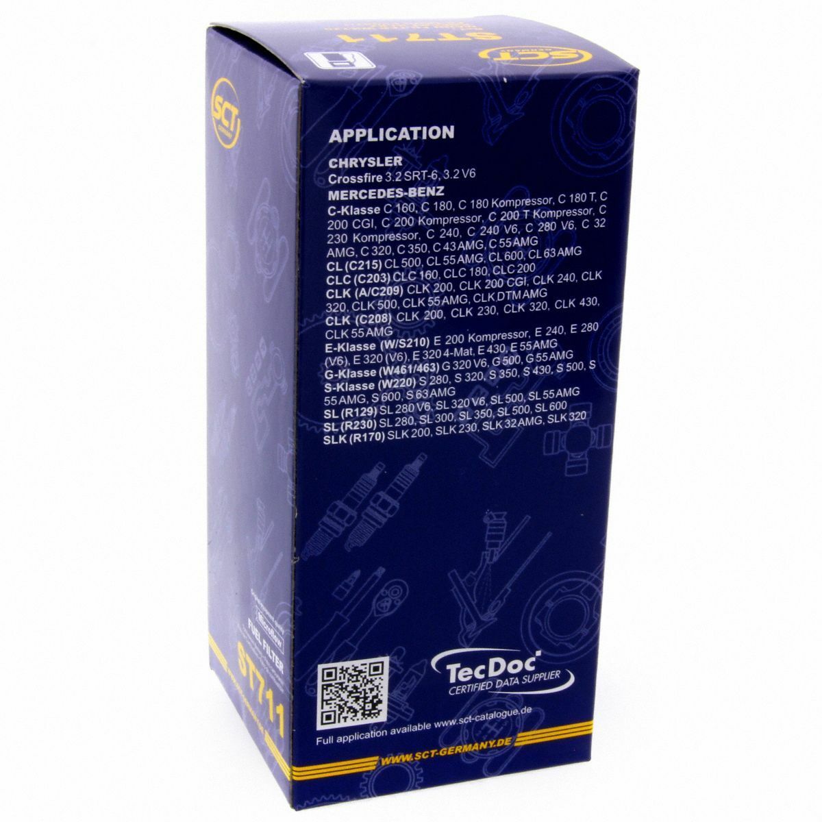 SCT Kraftstofffilter ST 711 Motorfilter Benzinfilter passend für Fiat Mercedes