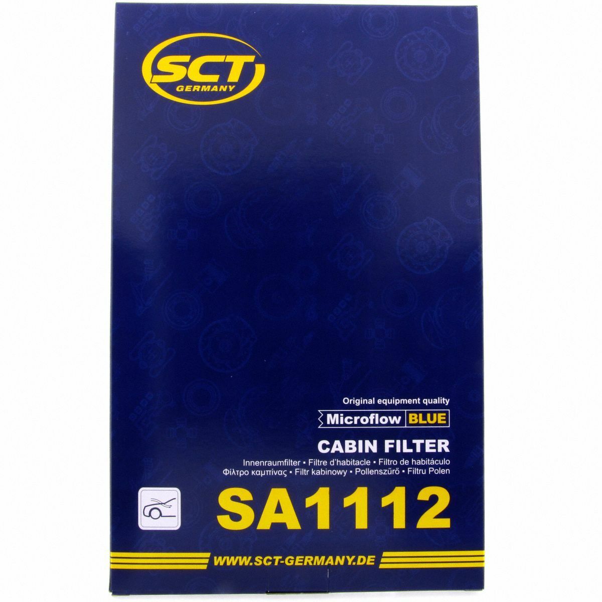 SCT Innenraumfilter Luftfilter SA 1112 Pollenfilter Luft Filter