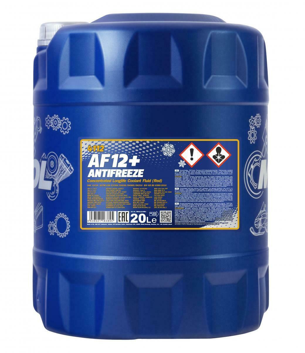 20 Liter MANNOL Schmierstoff Longlife Antifreeze AF12+ 4036021163895