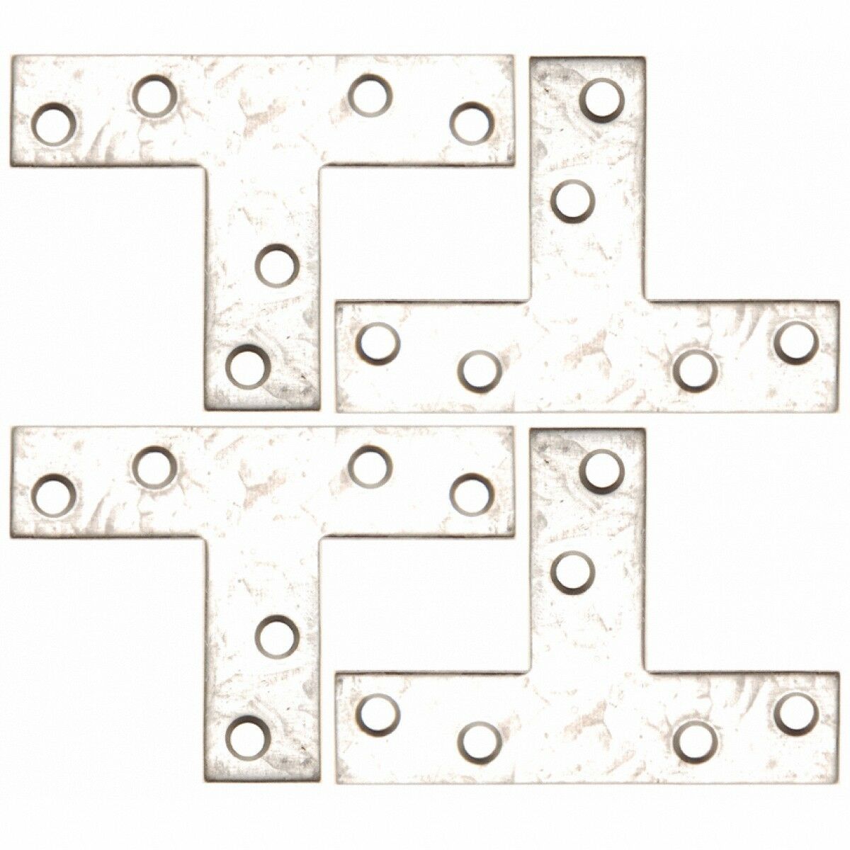 T-Winkel 4er-Set 70x50x16 mm