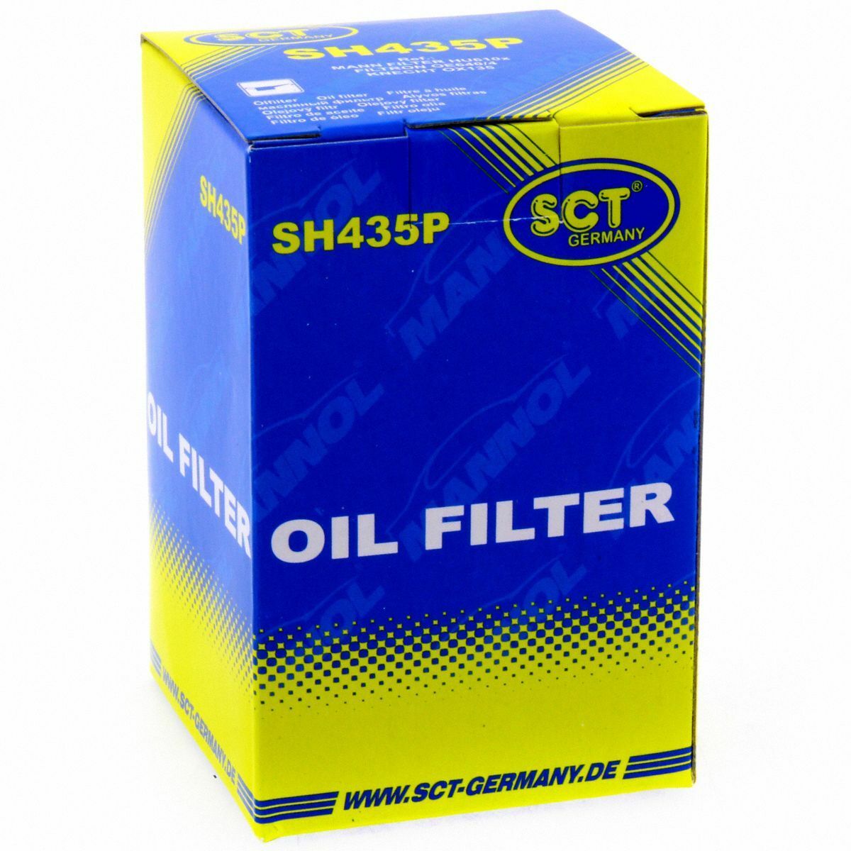 SCT Ölfilter SH 435 P Filter Motorfilter Servicefilter Patronenfilter Mercedes-Benz A-Klasse Vaneo