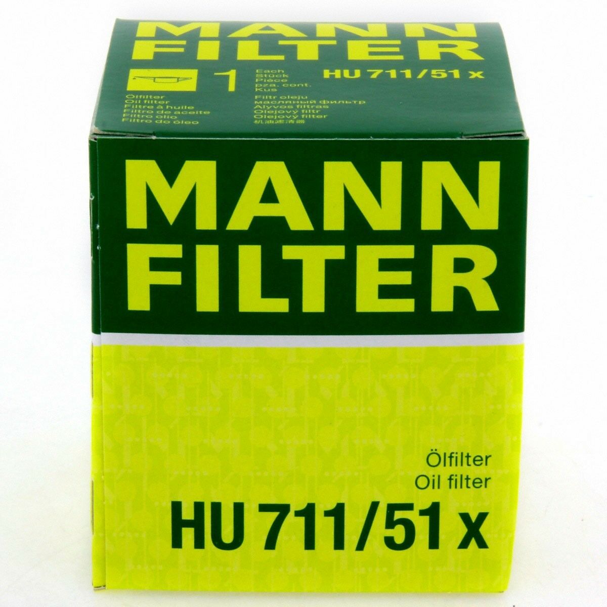*** MANN Ölfilter HU71151X Filter passend für Citroen Fiat Ford Lancia Mini Mitsubishi Peuge