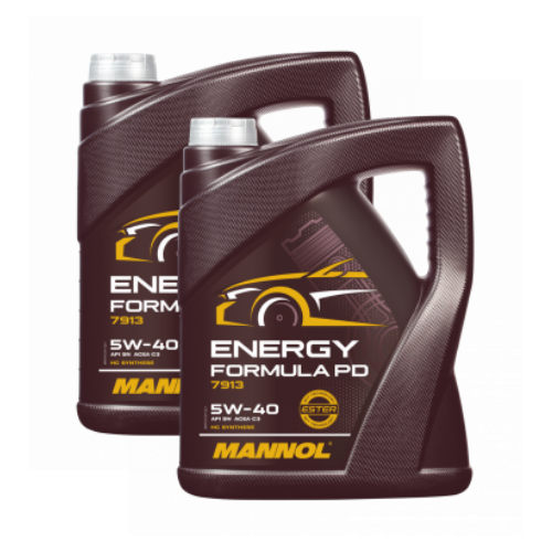 10 Liter (2x5) MANNOL Energy Formula PD 5W-40 API SN Motoröl 5W40