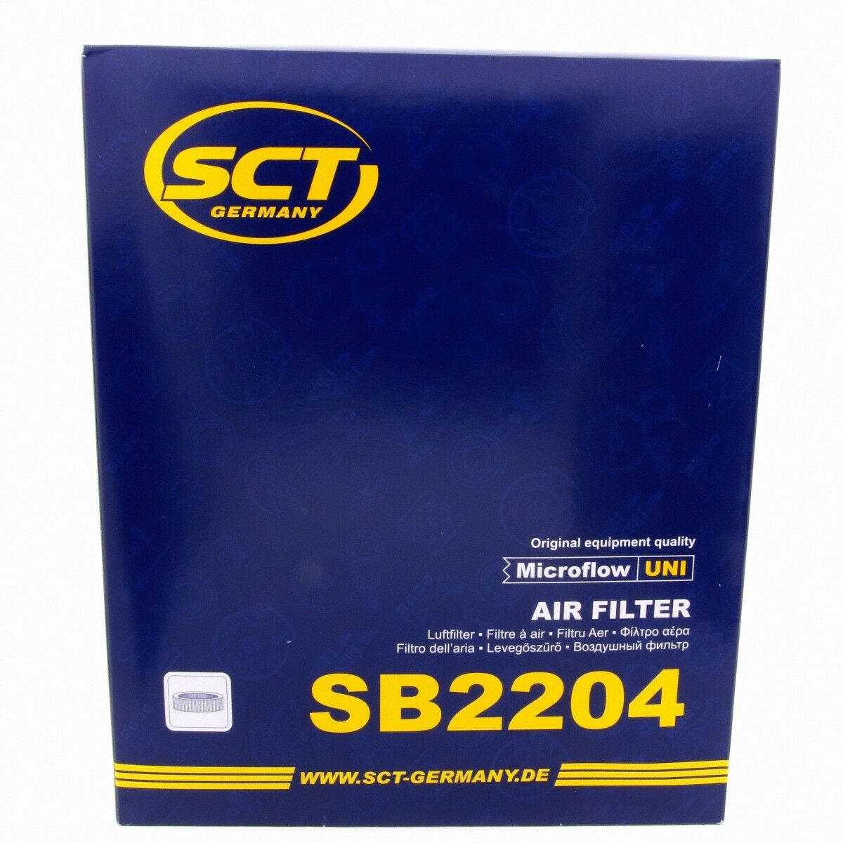 Luftfilter Fahrzeugfilter SB2204 Motorluftfilter Luft Filter passend für VW Amarok SCT