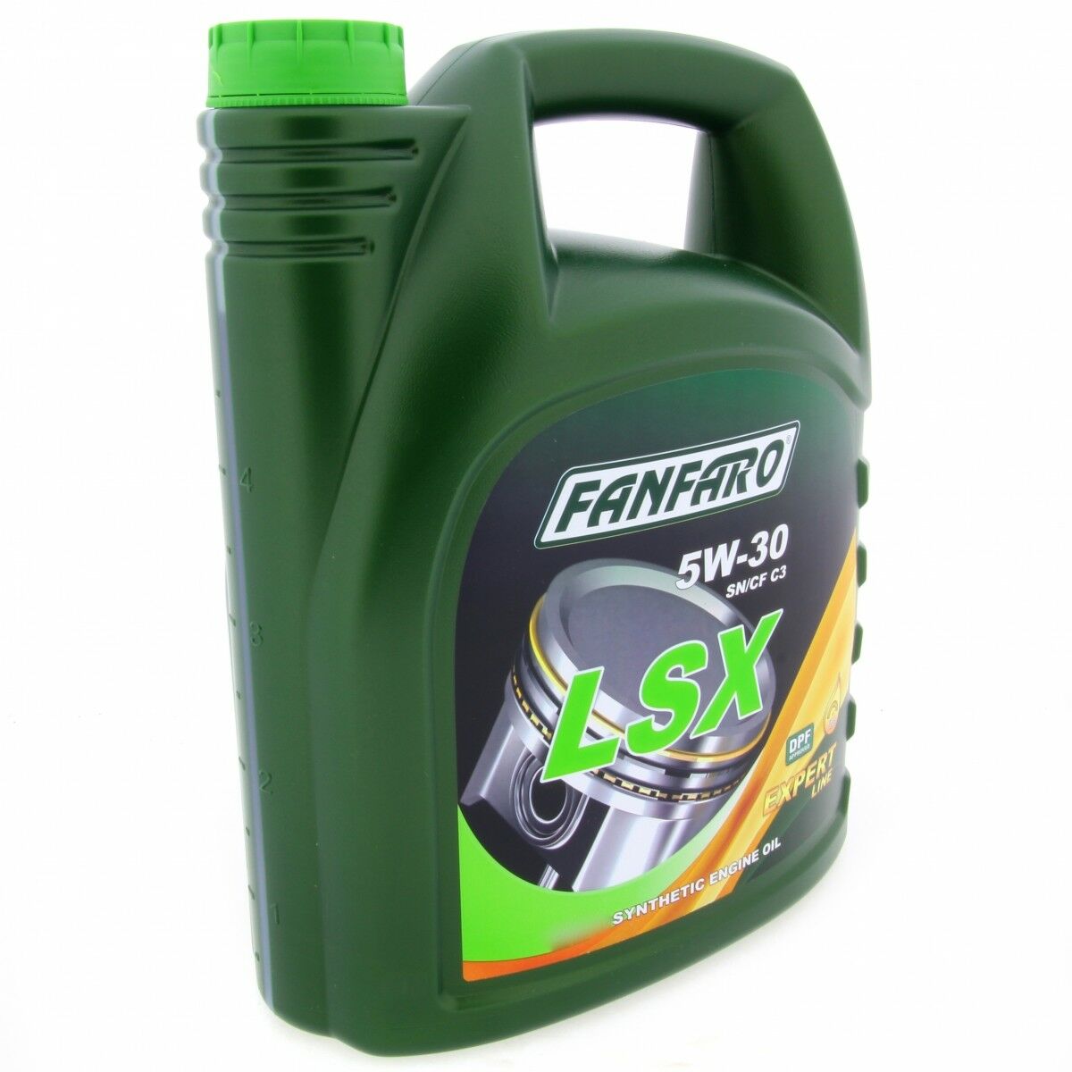 5 Liter FANFARO LSX 5W-30 SN Motoröl C3 A3 B4 passend für VW 507.00 BMW LL-04 MB 229.51