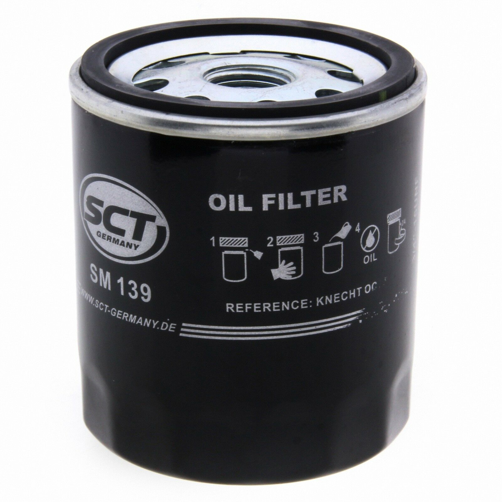 SCT Ölfilter SM139 Filter Motorfilter Servicefilter Anschraubfilter passend für BMW