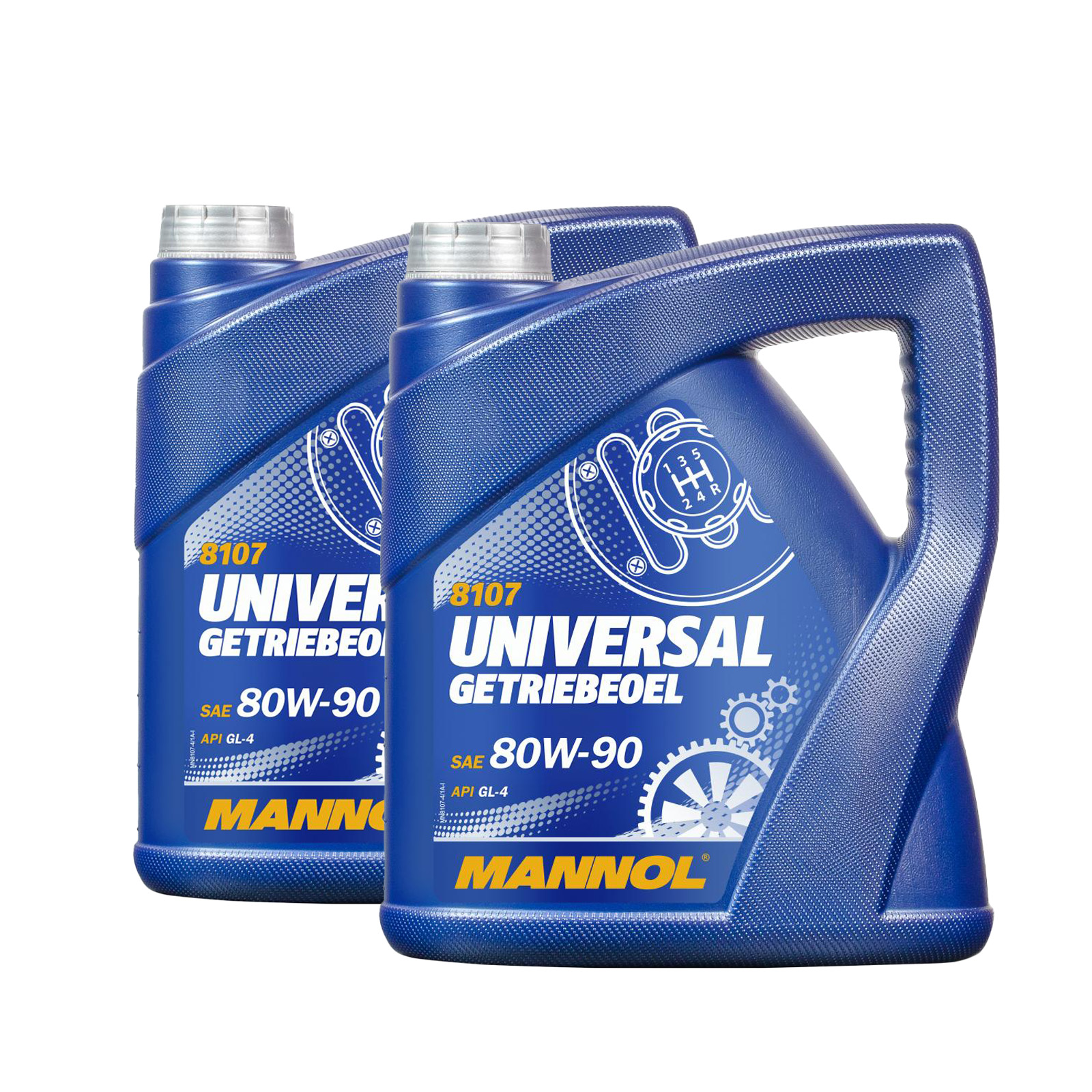 8 Liter (2x4) MANNOL Universal Getriebeöl 80W-90 API GL 4 80W90 Getriebe Öl