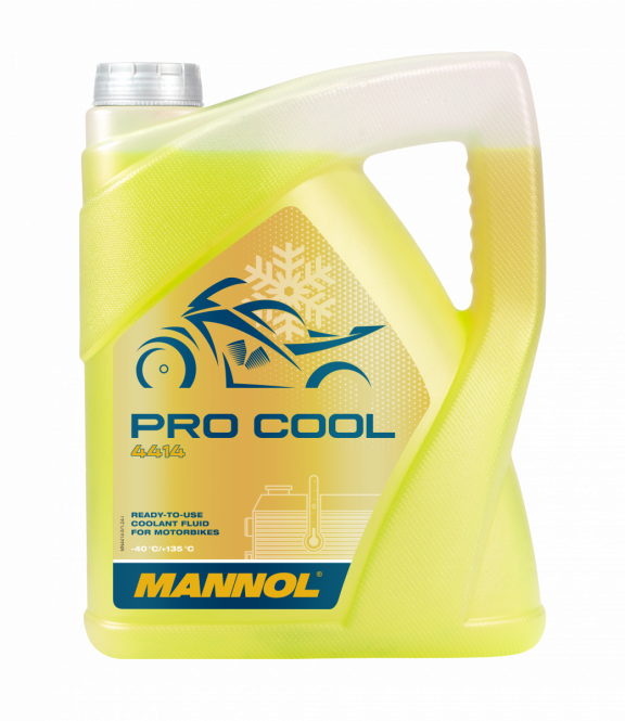 MANNOL Pro Cool Kühlerfrostschutz 4414 5 Liter Motorrad Roller Quad