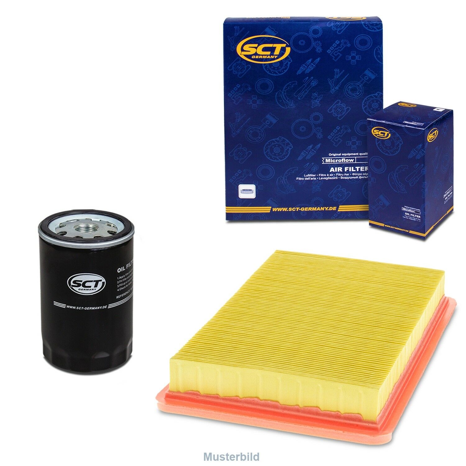 Inspektionskit Ölfilter Luftfilter für Ford Fiesta VI Van Ecosport B-max JK