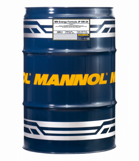 208 Liter MANNOL Energy Formula JP 7914 5W-30 API SN Plus Motoröl 