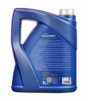 20 Liter (4x5) MANNOL Favorit 15W-50 API SL CH-4 Motoröl 15W50 4036021505404