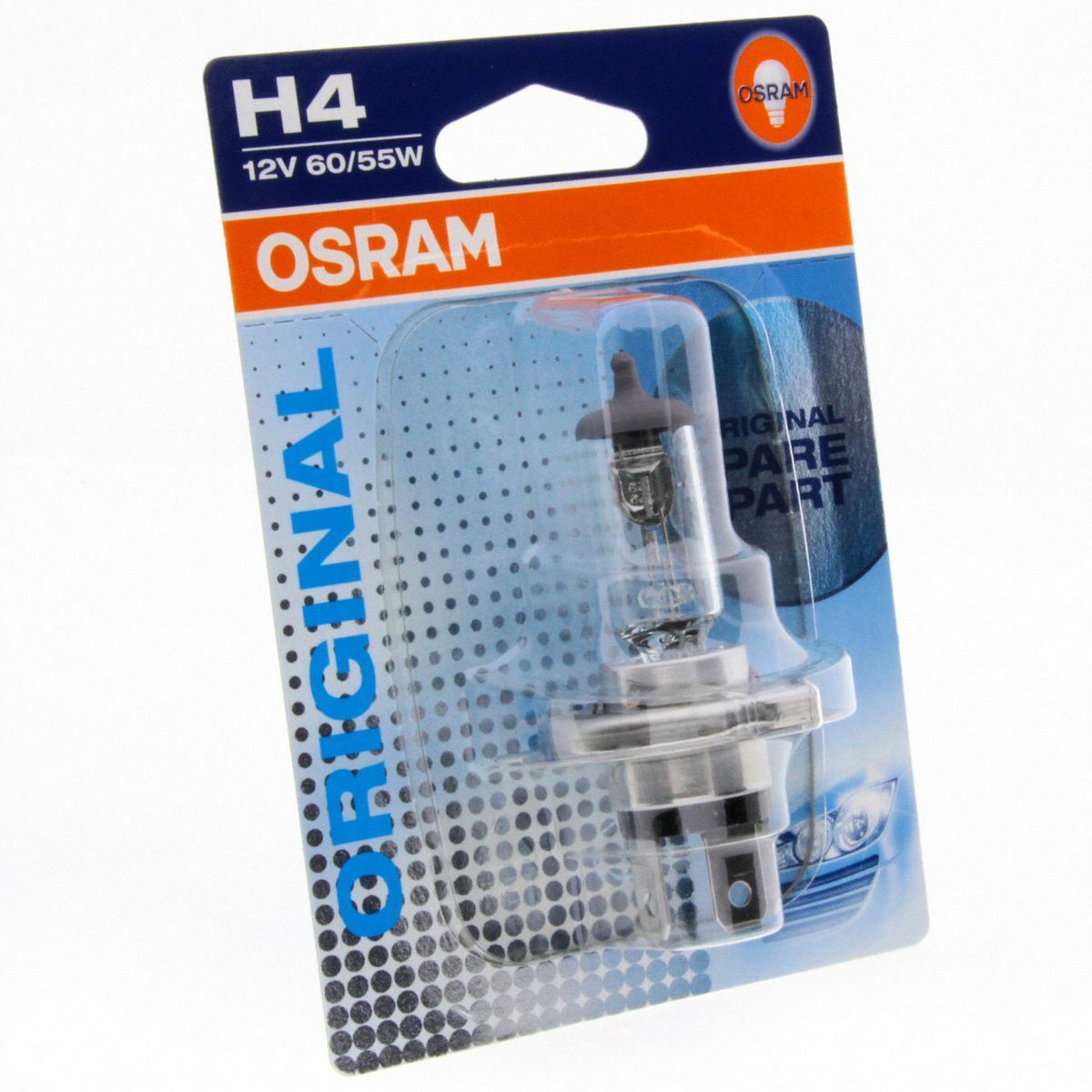 H4 OSRAM Original Line OEM 64193-01B Halogenlampe Autolampe Blister Box 1 Stück