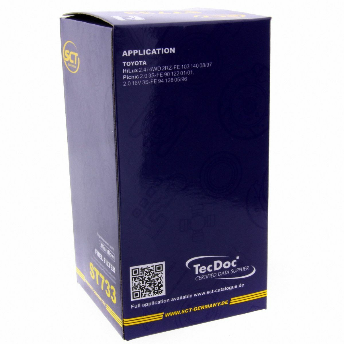 SCT Kraftstofffilter Fahrzeugfilter ST 733 Motorfilter Benzinfilter passend für Toyota