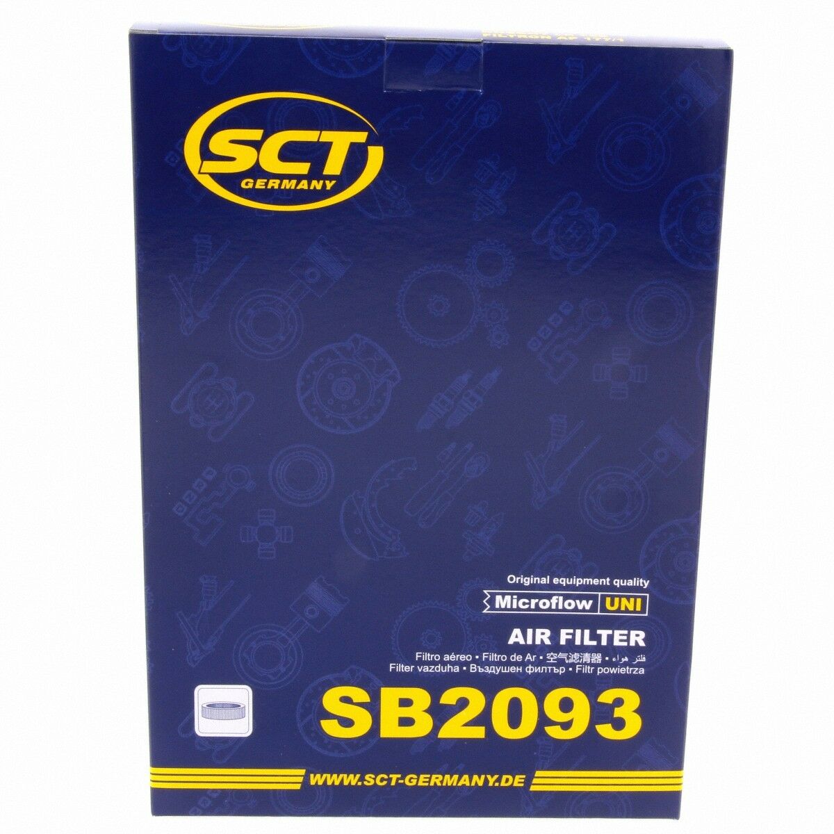 Luftfilter SB2093 Motorluftfilter Luft Filter passend für Hyundai Lantra Coupe SCT