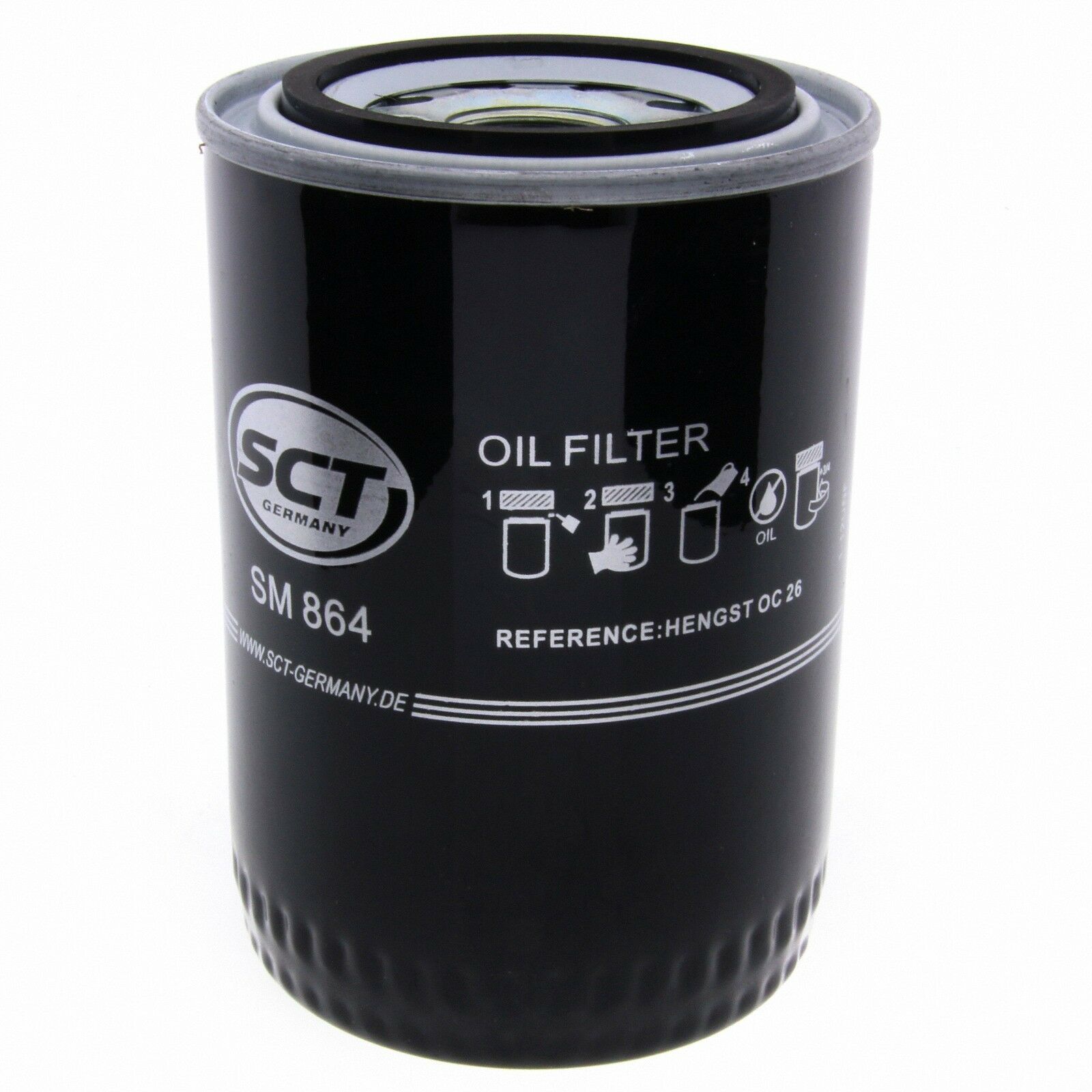 SCT Ölfilter SM864 Filter Motorfilter Servicefilter Anschraubfilter Lamborghini Urraco