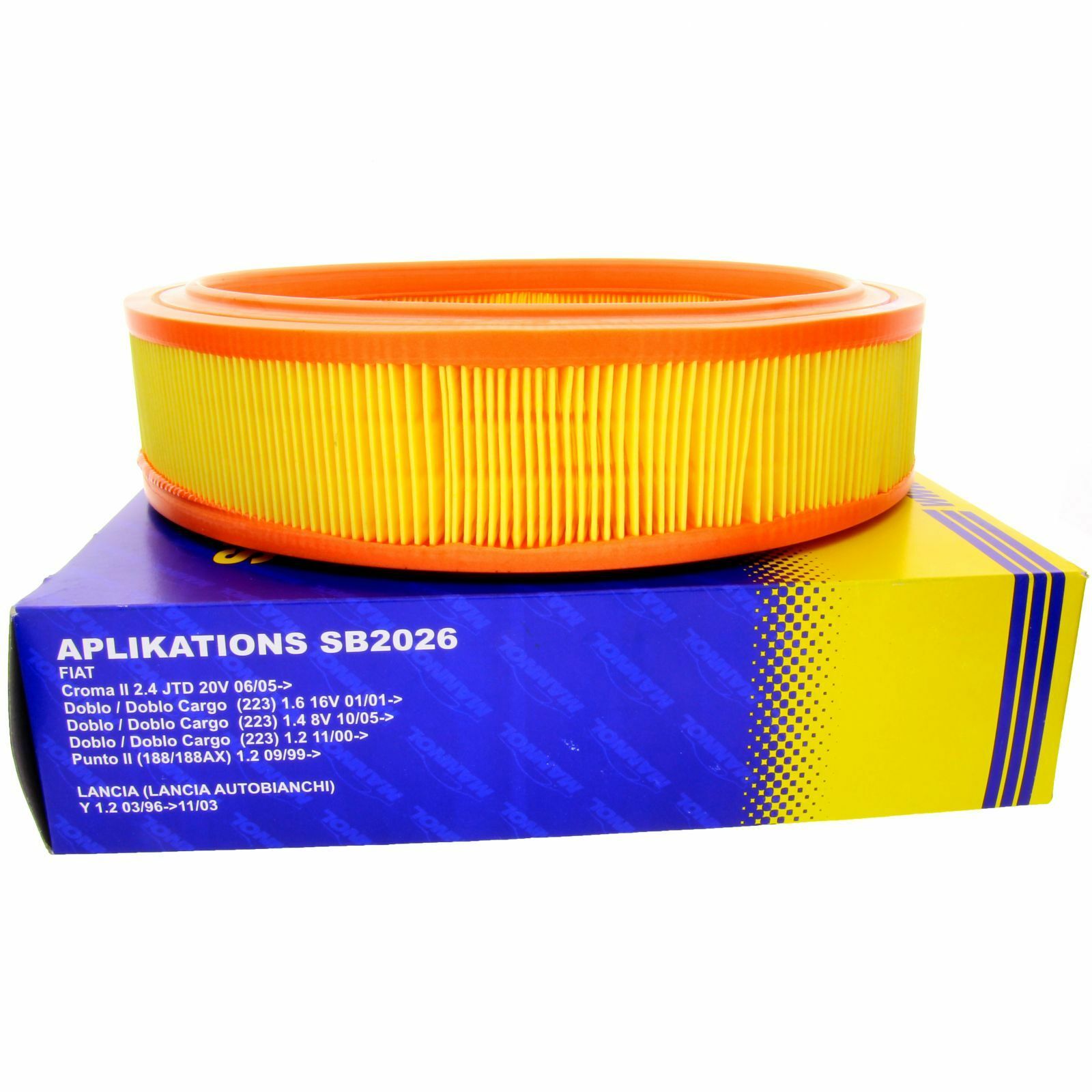 SCT Luftfilter SB2026 Filter Ersatzfilter passend für Fiat Doblo Cargo Lancia